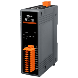 PET-2261 PoE I/O Module with 10-ch Power Relay