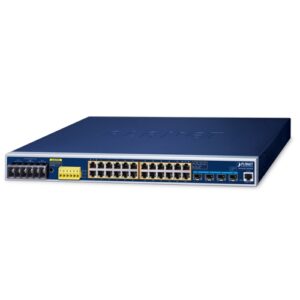 IGS-6325-24UP4X Industrial L3 24-Port 10/100/1000T 802.3bt PoE + 4-Port 10G SFP+ Managed Ethernet Switch