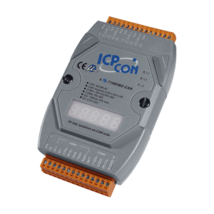 I-7188XBD-CAN-G CAN Controller with Serial Port, 7-segment Display, DI and DO Channels