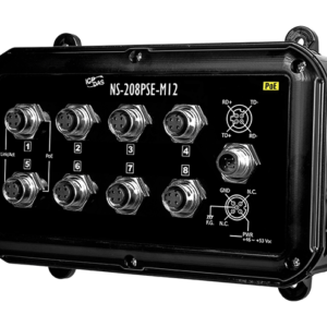 NS-208PSE-M12-IP67 8-port M12 Unmanaged PoE Ethernet Switch with IP67