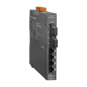 NSM-206AFCS-60T 4-port 10/100 Mbps Ethernet with 2 fiber ports Switch (Single mode 30 km, SC connector) with metal case