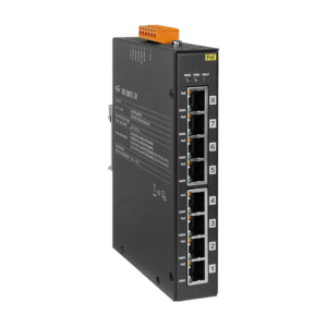 NSM-208PSE-24V 8-port 10/100 Mbps PoE (PSE) Ethernet Switch with +24 VDC Input with metal case