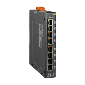 NSM-208PSE-4 8-port Industrial 10/100 Mbps Ethernet with 4-PoE (PSE) Switch with metal case