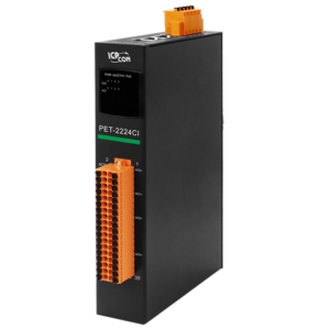 PET-2224CI PoE I/O Module with 4-ch AO with channel-to-channel isolation