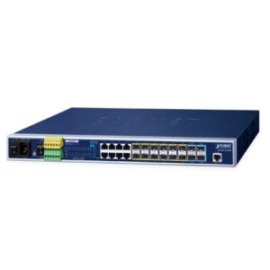 MGSW-24160F L2+ 8-Port 10/100/1000T + 12-Port 100/1000X SFP + 4-Port 10G SFP+ Managed Metro Ethernet Switch