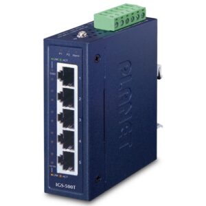 IGS-500T Compact Industrial 5-Port 10/100/1000T Gigabit Ethernet Switch