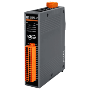PET-2242U-32 PoE I/O Module with 32-ch DO (Sink/Source)