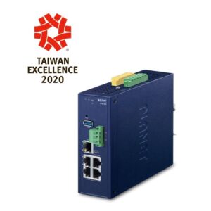 IVR-300 Industrial 5-Port 10/100/1000T VPN Security Gateway with Redundant Power