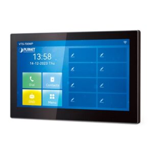 VTS-700WP 7-inch SIP Indoor Touch Screen PoE Video Intercom with Built-in Wi-Fi