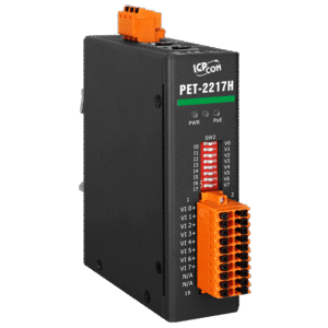 PET-2217H PoE I/O Module with 8-ch High Speed AI
