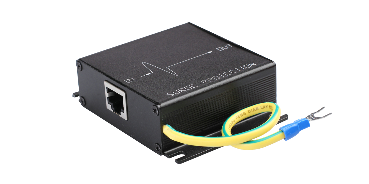 SP-005DC10-RJ45/8 Gigabit Network Surge Protector