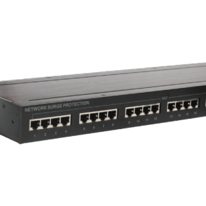SP-005POE-RJ45/8-24 24-ch Rackmount Gigabit PoE Surge Protector