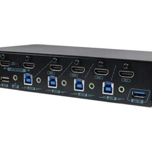 MBAG-3214 4K 4x2 KVM Matrix with Mouse Roaming and Full-Frame PBP function