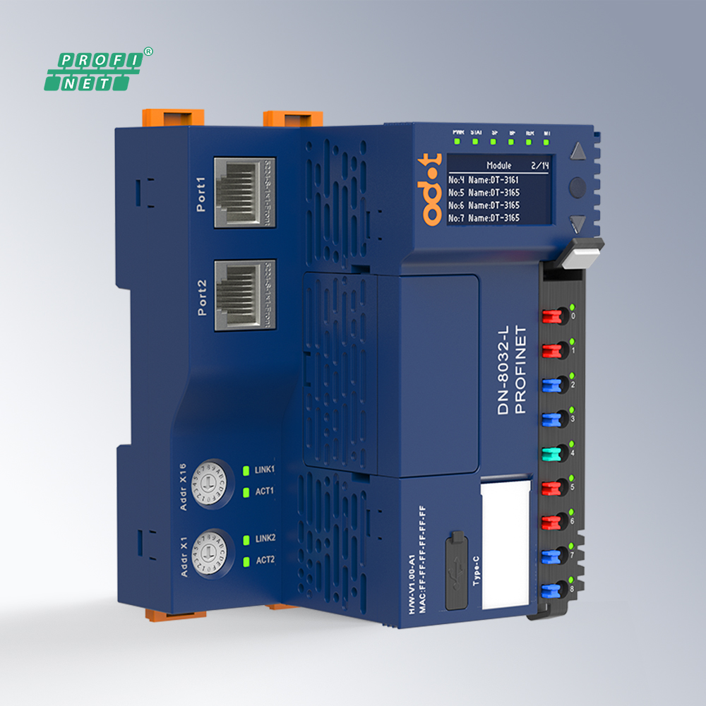 ODOT DN-8032-L PROFINET Network Adapter with Dual Network Port Switch