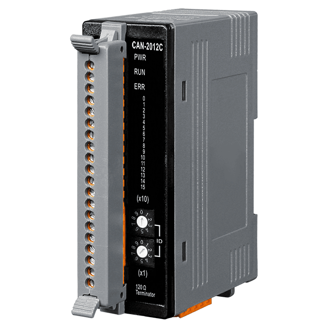 CAN-2012C CANopen Slave Module with 16bit,16ch Analog Input