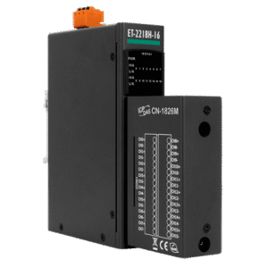 ET-2218H-16/S1Ethernet I/O Module with 16-ch High Speed Thermocouple Input, includes CN-1826M Daughter Board