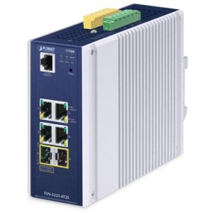 TSN-5225-4T2S Industrial L2+ 4-Port 10/100/1000T + 2-Port 1G/2.5G SFP Managed TSN Ethernet Switch