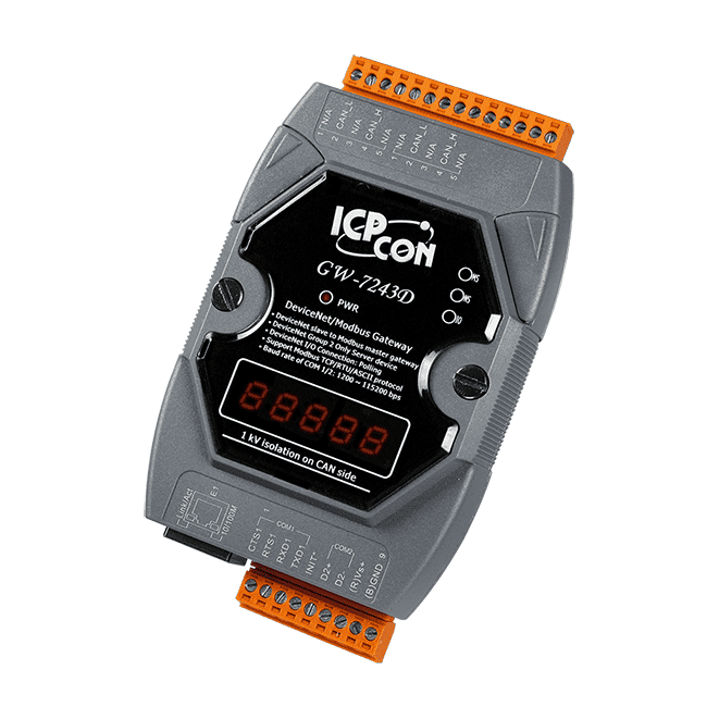 CAN Bus to Modbus gateway