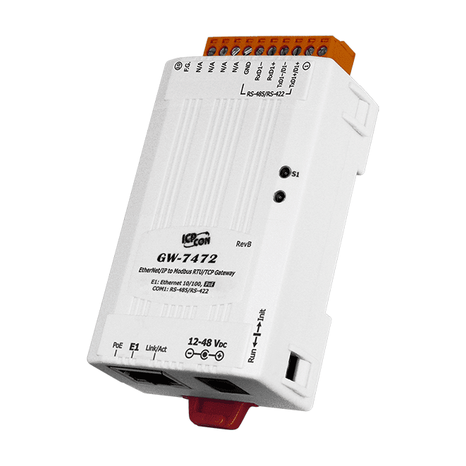 EtherNet/IP to Modbus RTU/TCP