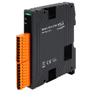 EC4-AD8 module with connectors