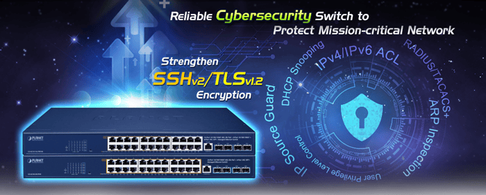Reliable network security switch display