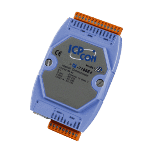 ICP DAS communication module with connectors