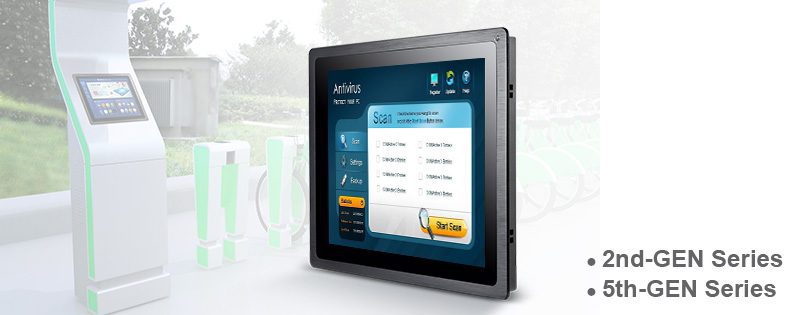 Interactive EV charging station display