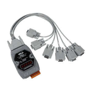 Gray multi-connector communication hub
