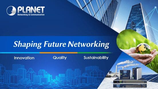 Networking innovation and sustainability concept