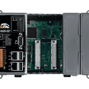 Industrial control module with various ports