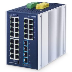Industrial network switch with multiple Ethernet ports