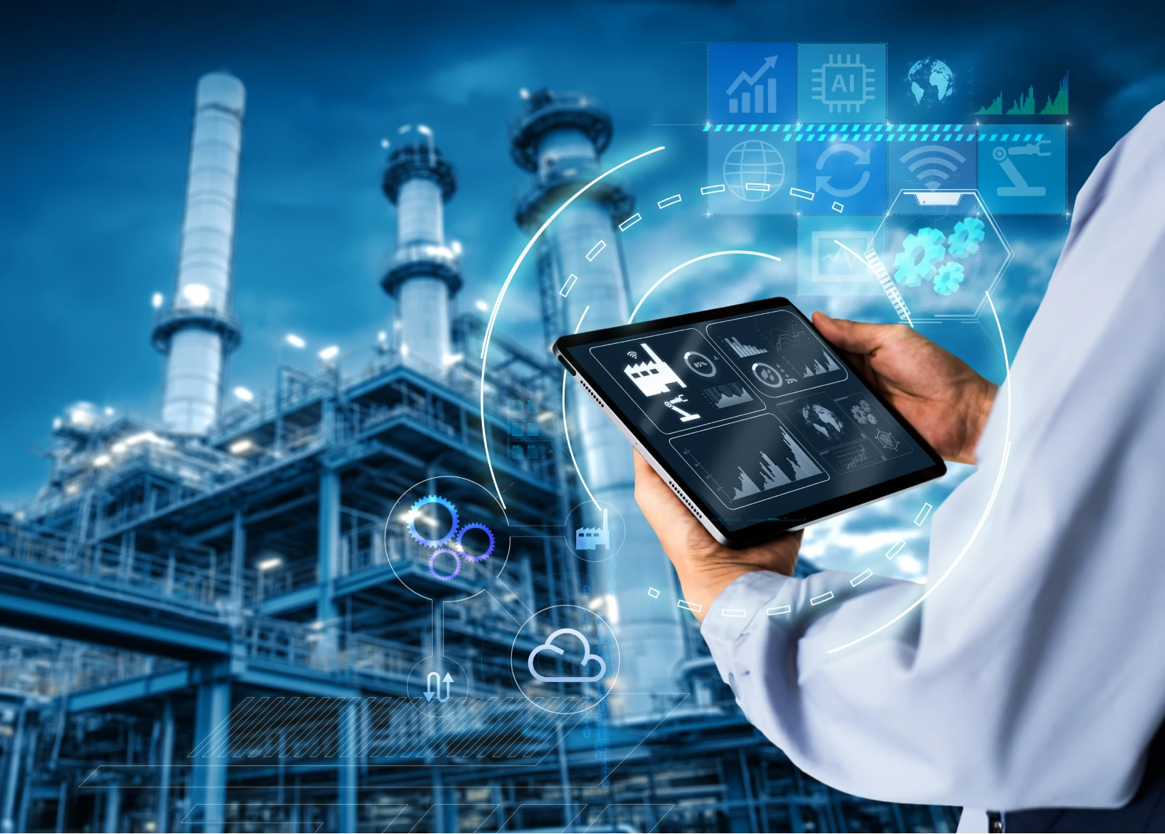 Digital control in industrial setting