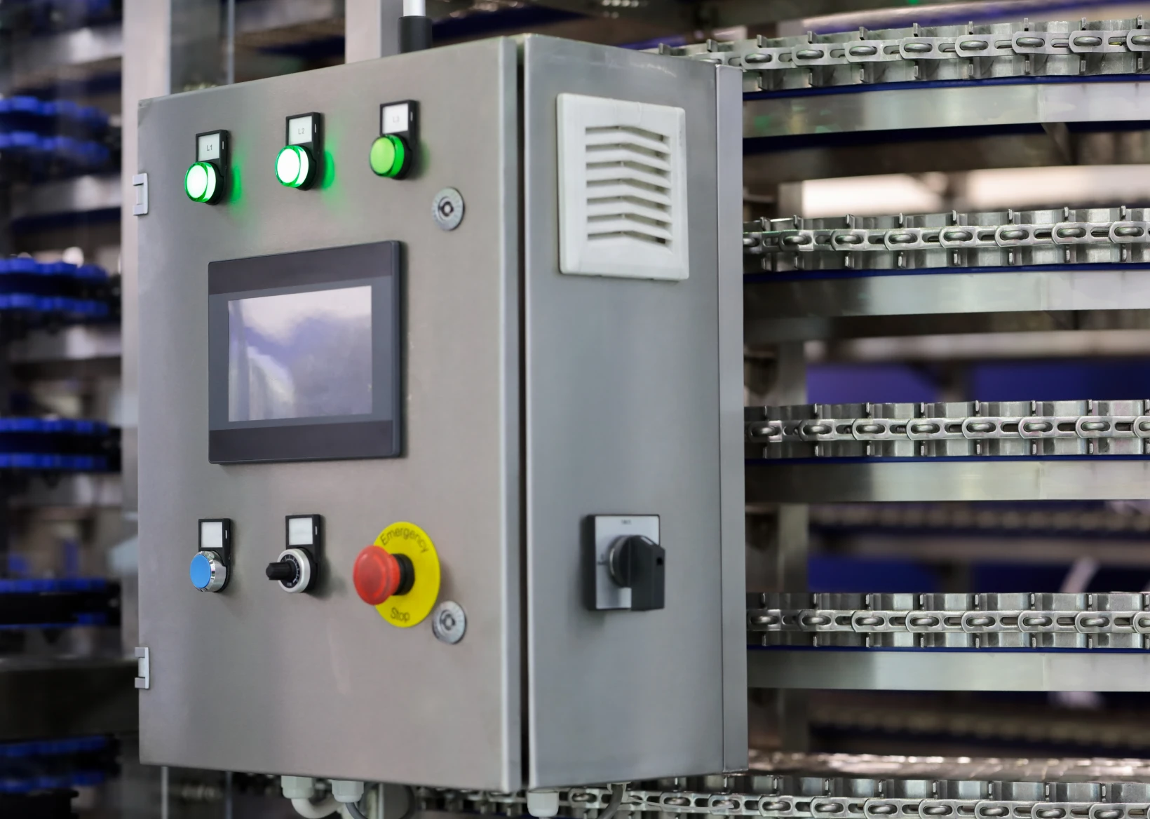 Factory machinery control unit