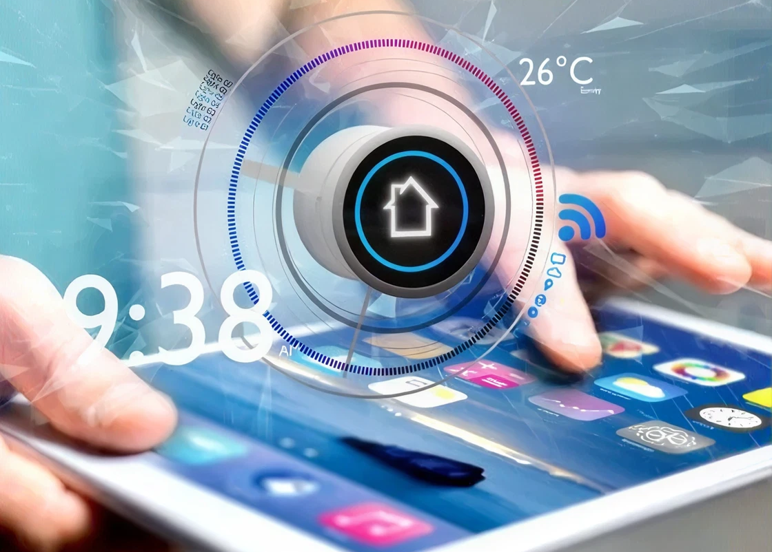 Smart home control on tablet