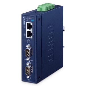ICS-3200T IP30 Industrial 2-Port RS232/422/485 Serial Device Server